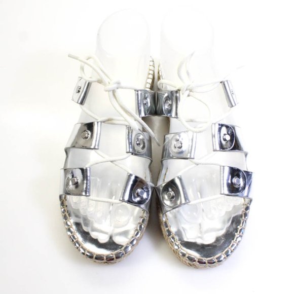 Rare Dolce Vita Leather Vana Espadrilles Sandals - Picture 2 of 5